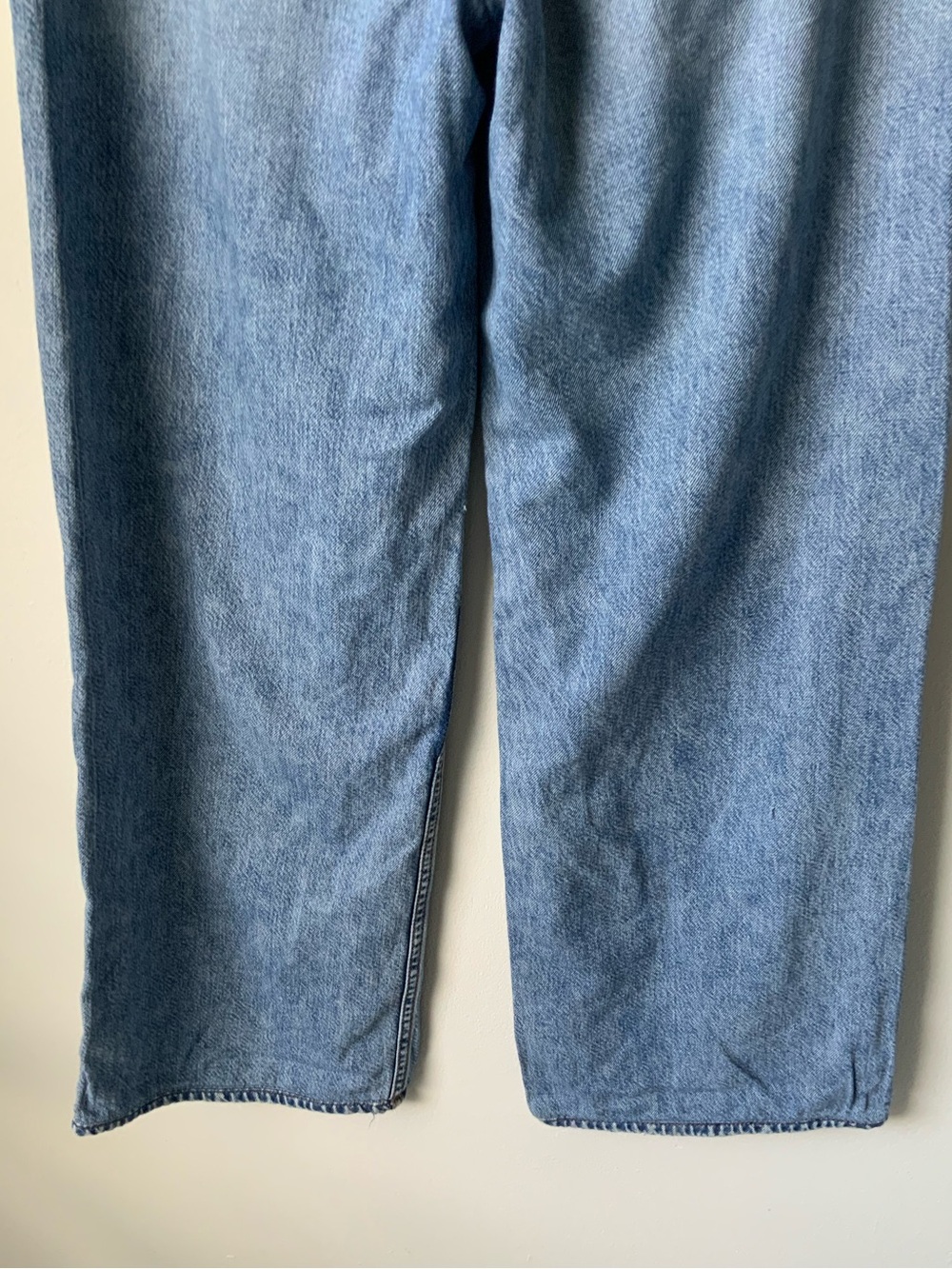 RAG & BONE Logan Jeans Women’s Size Audrey Blue Wide Leg Relaxed Fit *ALTERED - Picture 4 of 14